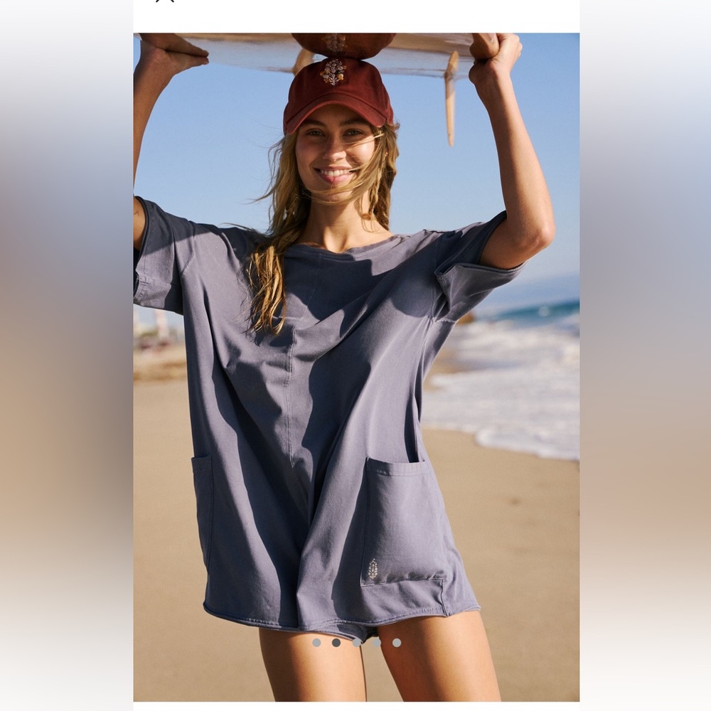 Hot shot tee romper